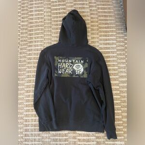 Men’s Mountain HardWear Cammo Logo Hoodie Size S in EUC